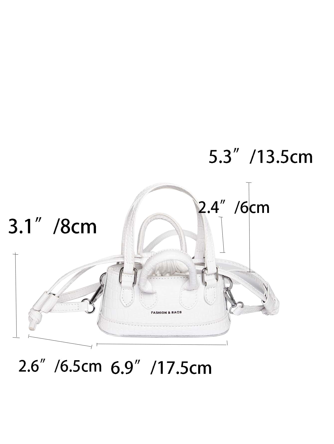 מתכוונן ידית כפולה שרוך קשירה פאשניסטה תיק גב - בז' - ראה 3