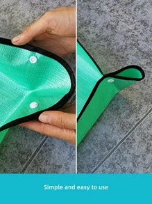1pc PE Gardening Mat, Minimalist Waterproof Mat For Garden - Green - View 4