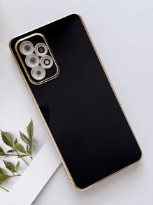 Plating Anti-Fall Phone Case,International Version, Not The Domestic Version - Black - View 2