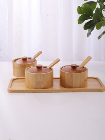 3入組香料罐和1入組託盤套裝