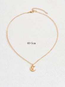 26pcs/set Letter Charm Necklace - Yellow Gold - View 3