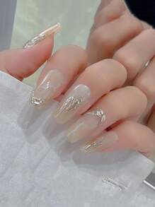 1 盒美甲闪粉 - 銀色 - 查看 7