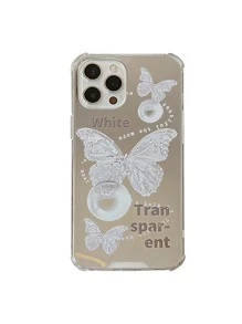 蝴蝶樣式鏡面手機殼 - 彩色 - 查看 2