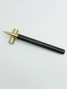 1支素色圓珠筆學生用簡單便攜書寫筆兒童 - 黑色 - 查看 3