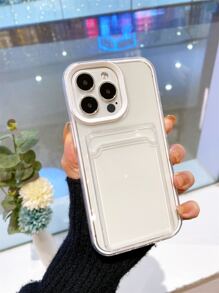 二合一可拆卸TPU手机壳，带卡槽，兼容 17 Pro Max/17 Air/17 Pro/17/16/15/14/13/12/11/11 Pro Max/Xs Max/X/Xs，防摔、防汗、防指纹、耐磨、不褪色 - 白色 - 查看 7