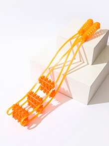 1pc Back Massage Roller - Orange - View 2