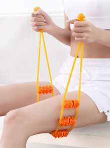 1pc Back Massage Roller - Orange - View 3