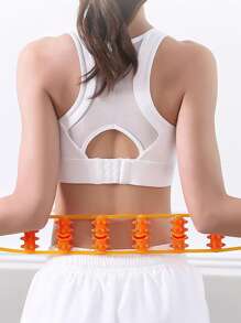 1pc Back Massage Roller - Orange - View 4