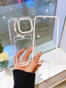 二合一可拆卸TPU手机壳，带卡槽，兼容 17 Pro Max/17 Air/17 Pro/17/16/15/14/13/12/11/11 Pro Max/Xs Max/X/Xs，防摔、防汗、防指纹、耐磨、不褪色 - 白色 - 查看 9