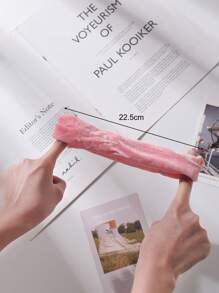 3 chiếc Scrunchie dành cho nữ cho cuộc sống hàng ngày - Hồng - Xem 4