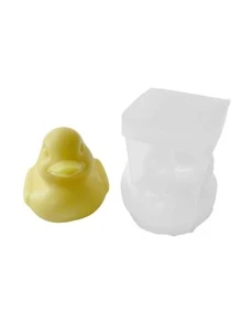 1pc Silicone Mold, Modern Duck Design DIY Silicone Mold For Home - Clear - View 1