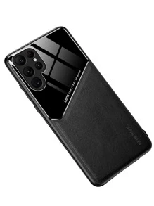 Apple Iphone Cases For Men Iphone 16 Men Father's Day Textured PC Magnetic Anti-Fall Phone Case - Black - View 2