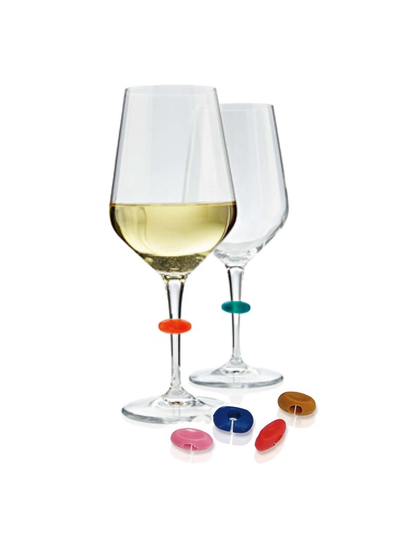24pcs Wine Glass Identification Ring SHEIN USA
