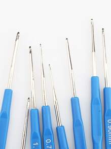 8pcs Crochet Needle Set, ABS Crochet Supply, For DIY Needle Craft
