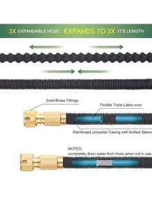 5入組澆水噴槍套裝 - 黑色 - 查看 7