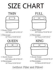 Bộ vỏ chăn cứng không có chất độn - Màu be - Xem 2