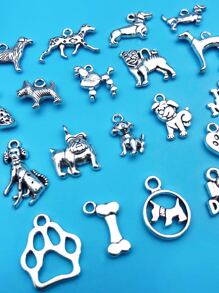 20 件/組合金狗爪 DIY 吊墜 - 銀色 - 查看 4