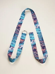 Mandala Print Yoga Band - Multicolor - View 1