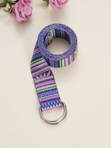 estampado geométrico Yoga banda - Multicolor - Ver 2