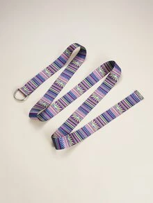 estampado geométrico Yoga banda - Multicolor - Ver 3