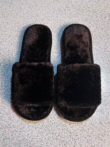 Dép đi trong Nhà dành Nữ - màu đen - Xem 3