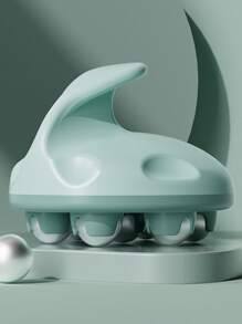 1pc Magnetic Muscle Relax Fitness Massage Brush - Green - View 2