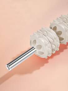 1pc White Spike Fitness Massage Stick - White - View 6