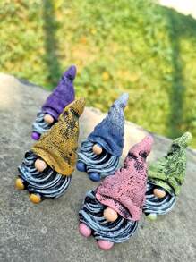 1 pièce Nouvelle conception Figurine décorative de nain, décoration pour la maison, ornement de jardin, artisanat en résine