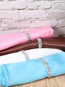 1卷派對水鑽絲帶 - 銀色 - 查看 3