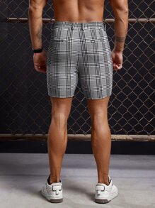 GENTILAND Men Plaid Print Shorts - Multicolor - View 3