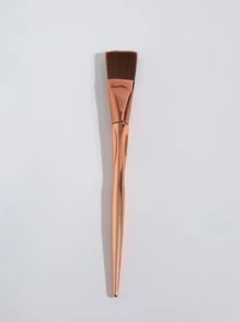 平头粉底刷 1支装 超薄无痕刷 玫瑰金长杆面膜刷、粉底刷、遮瑕刷、腮红刷、修容刷、腮红刷、古铜粉刷、散粉刷、粉底刷、腮红刷、赠品 - 駝色 - 查看 3