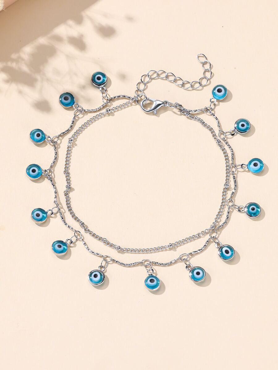 Mắt cá chân quyến rũ - Màu xanh lam - Xem 1