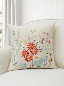 Họa Tiết Hoa Đệm Mà Không Cần Chất Độn, Vải Dệt Hiện Đại Trang Trí Ném Gối Cho Gia Đình - Nhiều màu - Xem 3