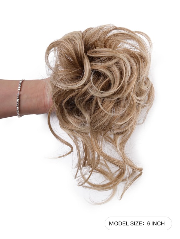 Messy Bun Hair Piece, Claw Clip Messy Hair Bun Scrunchies voor Vrouwen