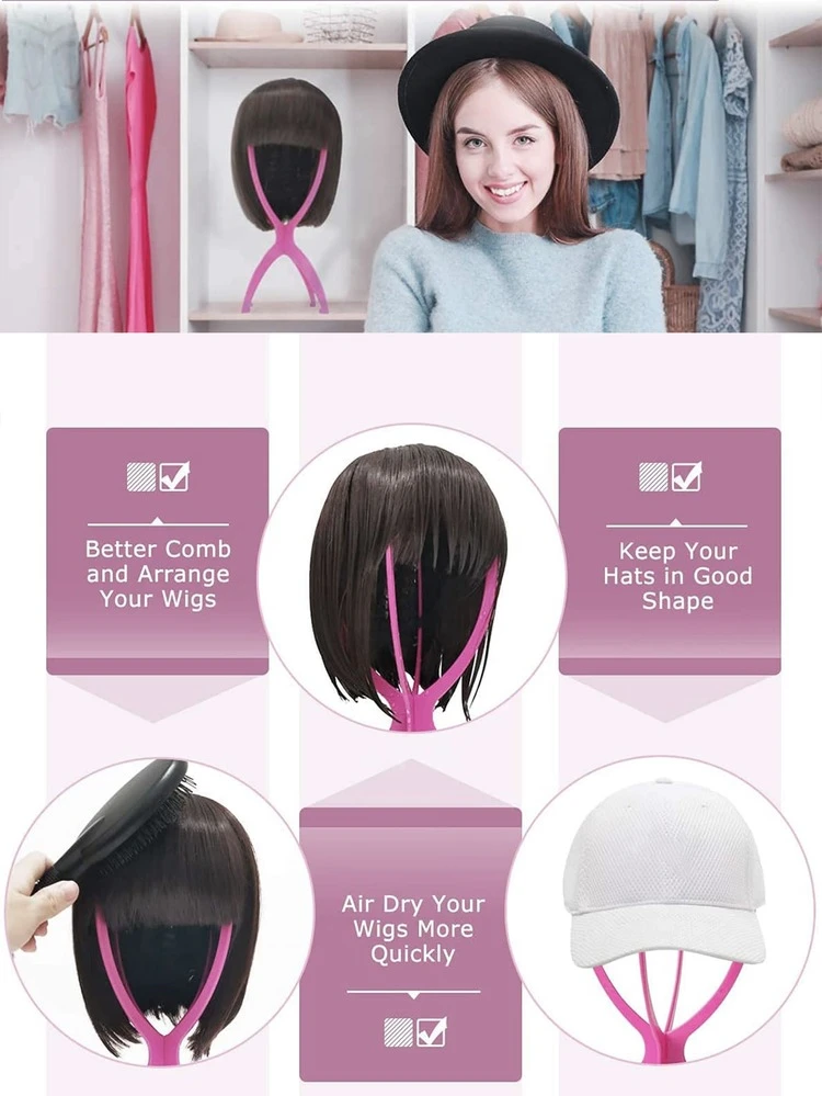2pcs Wig Stand
