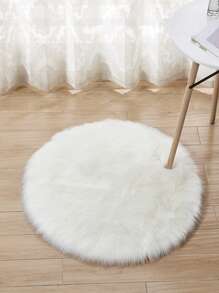 1 tấm thảm trang trí mờ, thảm trải sàn acrylic hiện đại cho gia đình - trắng - Xem 3