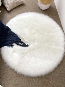 1 tấm thảm trang trí mờ, thảm trải sàn acrylic hiện đại cho gia đình - trắng - Xem 5