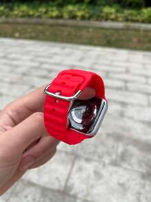 硅胶表带兼容 表带 42 毫米 38 毫米 40 毫米 41 毫米 44 毫米 45 毫米 46 毫米 49 毫米时尚智能手表替换表带适用于 Series Ultra2 Ultra SE2 SE 11 10 9 8 7 6 5 4 3 2 1 适合女性男性作为返校学生的礼物