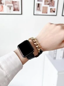 PU Watchband Compatible With Apple Watch - Multicolor - View 3