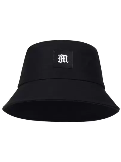 1 件男士刺绣图案时尚渔夫帽，适合户外旅行休闲男士太阳帽夏季帽子，适合徒步旅行和钓鱼等夏季户外活动