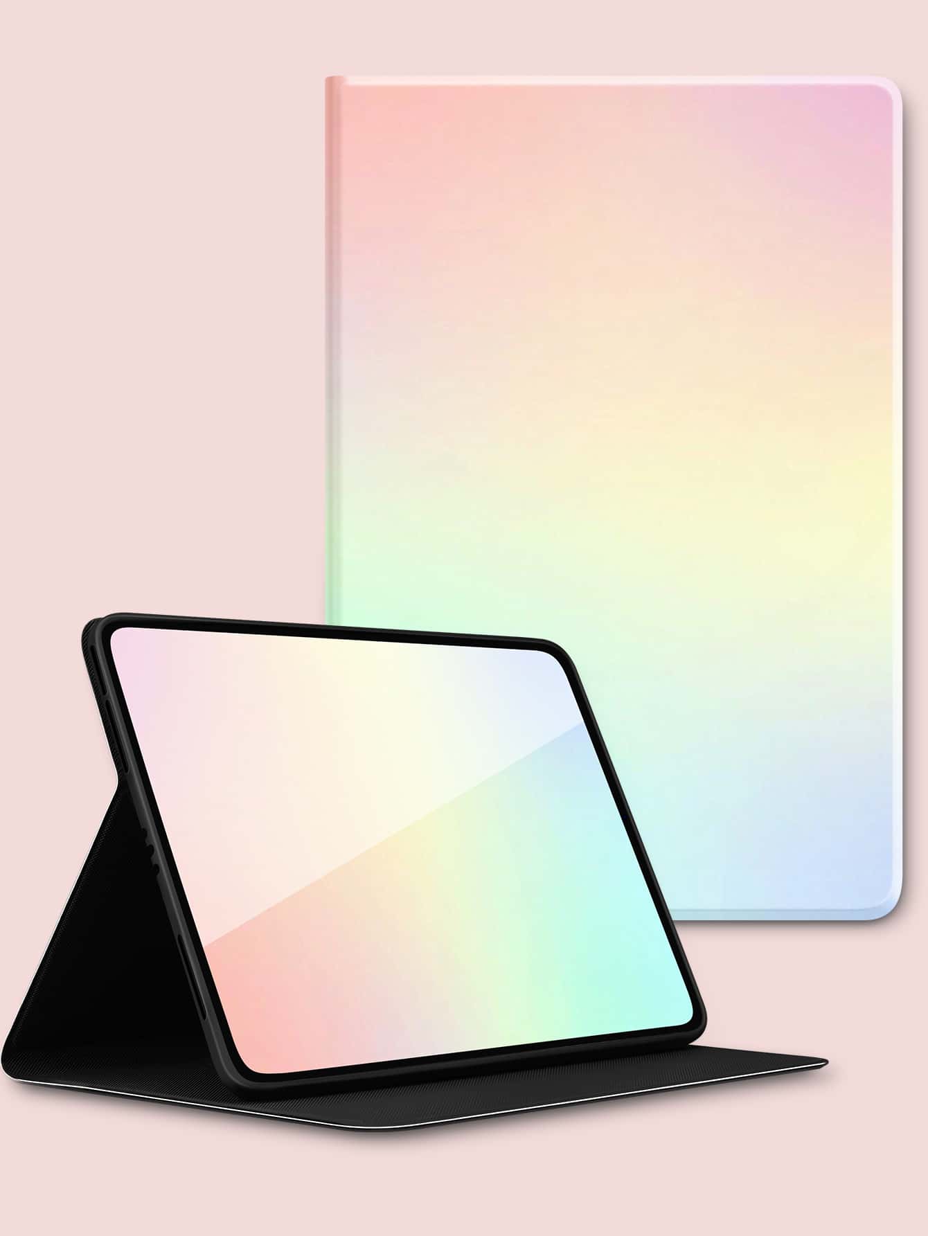 Funda compatible con iPad de ombré - Multicolor - Ver 1