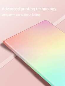 Funda compatible con iPad de ombré - Multicolor - Ver 3