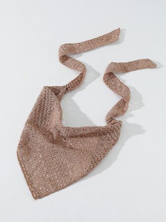 1 st. hårband i enfärgad, avslappnad stil för kvinnor, för daglig dekoration, bohemiskt hårband, turban, svettband, hårband, höstvinter, håraccessoarer för kvinnor, för semesterkläder, kvinna, elegant halsduk, dambandanas, mjuk huvudbonad