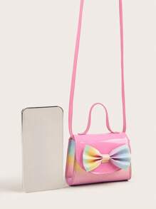 1pc Girls' Butterfly Sequin Adorable Princess Mini Crossbody Bag, Tiny Coin Purse, Fashionable Mini Sling Bag To Match Outfits And Accessories