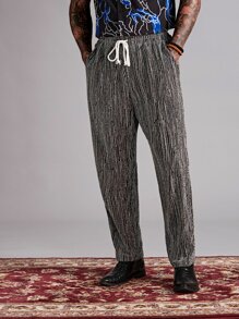 Manfinity Men Marled Knit Trousers - Multicolor - View 3