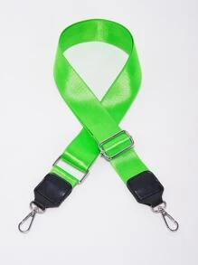 搭扣裝飾包肩帶時尚螢光綠 - 綠色 - 查看 2