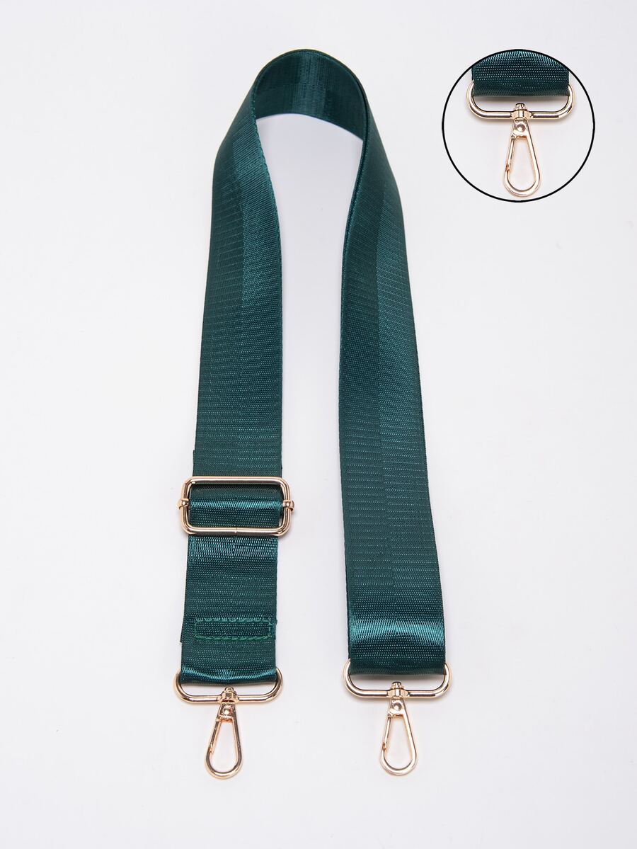 搭扣裝飾包肩帶時尚 - 墨綠色 - 查看 1