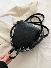 2025 Fashionable Mini Backpack, Versatile & Personalized For Travel, Students, School Supplies, School Backpack, School Bag, Backpack For School, Back To School Backpack, School Bookbag, Back To School Bags, Large Capacity, Waterproof, Lightweight, Portable, Suitable For Teen Girls Women College Students, Perfect For Back To School, First Day Of School, Middle School, High School - Black - View 3