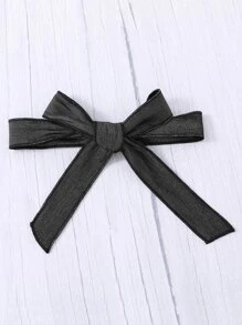 SHEIN 女孩紙袋腰腰帶闊腿褲 - 黑色 - 查看 4