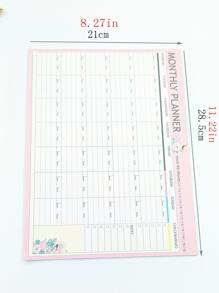 1入組印花計畫冊